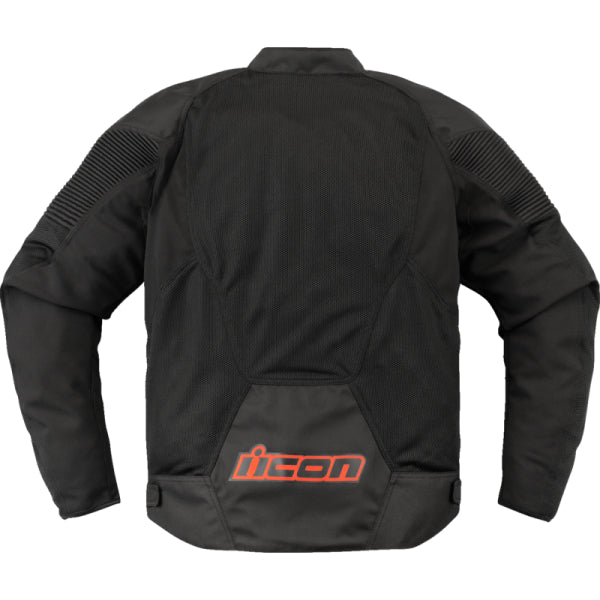 Manteau de Moto Overlord 3 Mesh Slayer Icon noir, dos