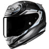 Casque Intégral de Moto RPHA 12 Brels HJC noir et argent