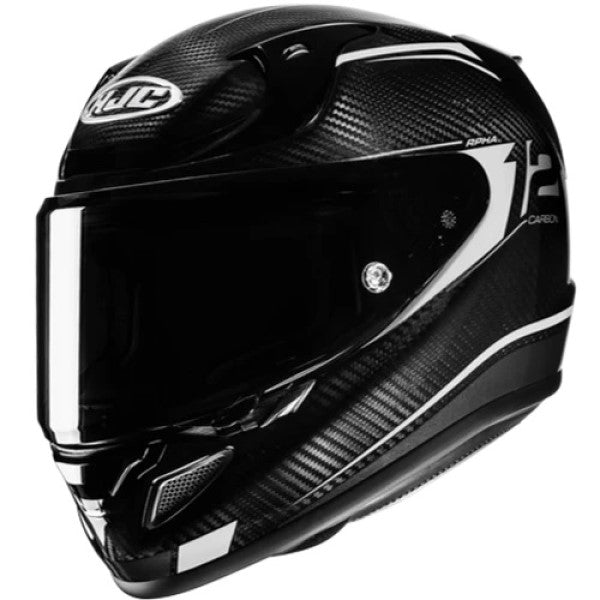 Casque Intégral de Moto RPHA 12 Carbone HJC noir et argent
