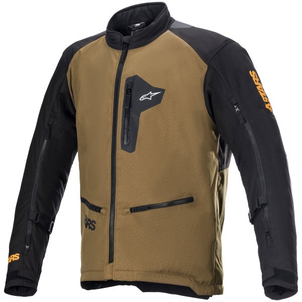 Manteau Enduro Venture XT Alpinestars noir et beige, de face