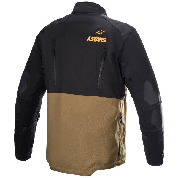 Manteau Enduro Venture XT Alpinestars noir et beige, de dos