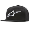 Casquette Ageless Plat Alpinstars noir et blanc