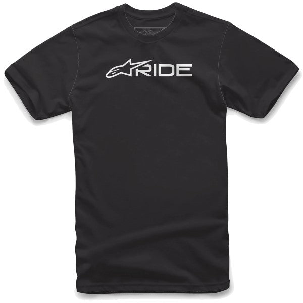 T-Shirt Ride 3.0 Alpinestars noir et blanc