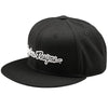 Casquette à Visière Plate Signature Troy Lee Designs noir et blanc
