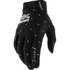 Gants de Motocross Ridefit 100% noir et blanc