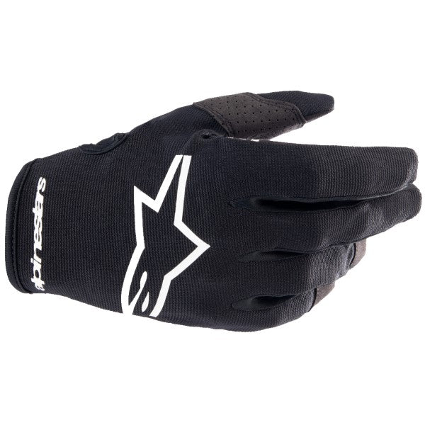 Gants de Motocross Radar Junior Alpinestars noir et blanc