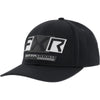 Casquette Podium Pro Noir/Blanc incliné de face