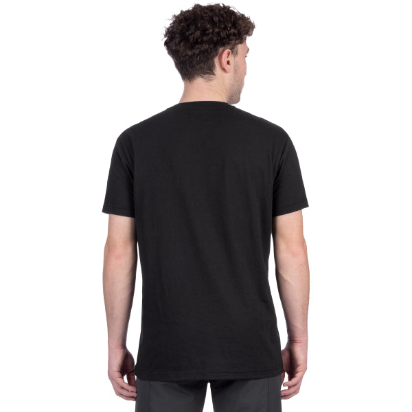 T-Shirt International Race Div Premium FXR noir et blanc, de dos