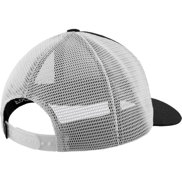 Casquette Pro Fish FXR noir et blanc, de dos