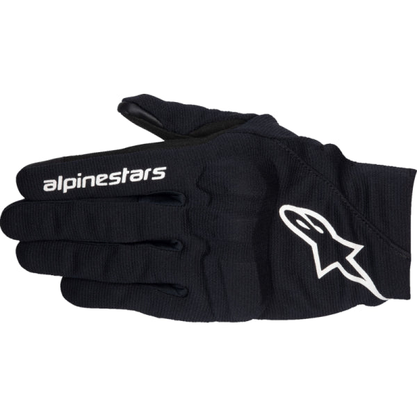 Gants de Moto Reef V2 Femme Alpinestars noir et blanc, dessus