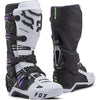 Bottes de Motocross Instinct 50th Édition Limitée Fox noir et blanc, ensemble