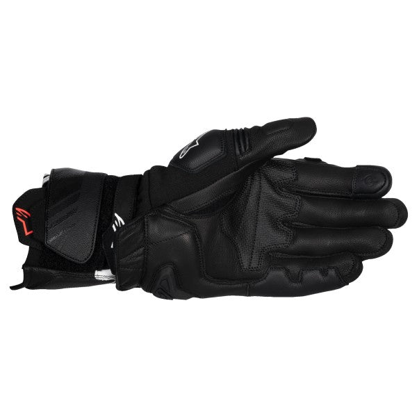 Gants de Moto GP Plus R v3 Alpinestars noir et blanc, paume