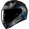 Casque Intégral de Moto C10 Aspa HJC noir et bleu