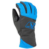 Gants de Motoneige Powerxross Klim noir et bleu