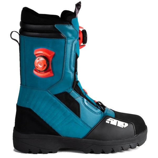 Bottes de Motoneige Raid Double Boa 509 noir et bleu