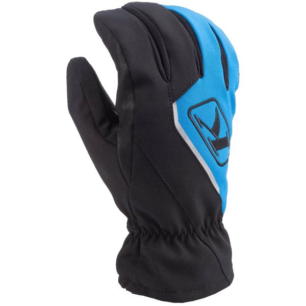 Gants de Motoneige Klimate Klim noir et bleu