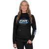 Coton Ouaté Race Division Tech Femme FXR noir et bleu