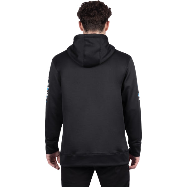 Sweat à Capuche Outlaw Cycle Products - Foncé & Gris - Pour Motard - Homme