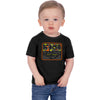 T-Shirt Emblem Premium Enfant Noir essayage de face