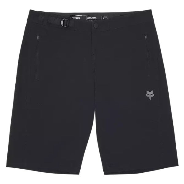 Short de Vélo Ranger Doublé Femme Fox noir et gris