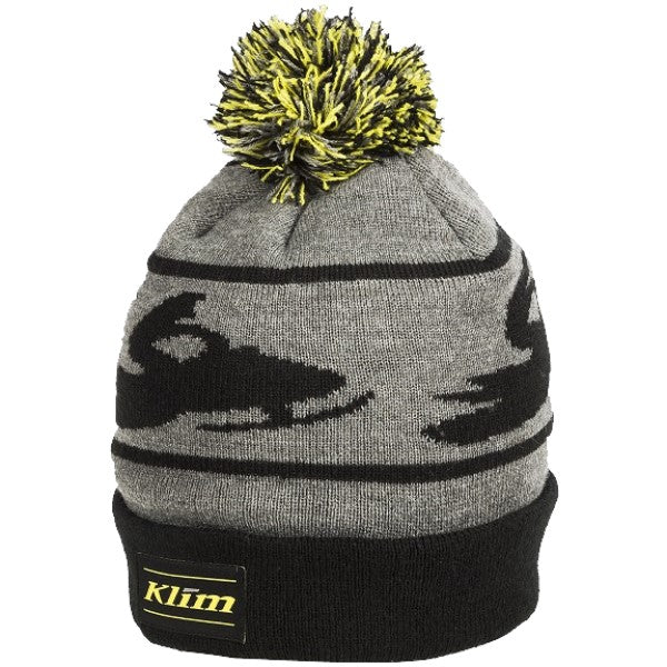 Tuque Bomber Klim noir et gris