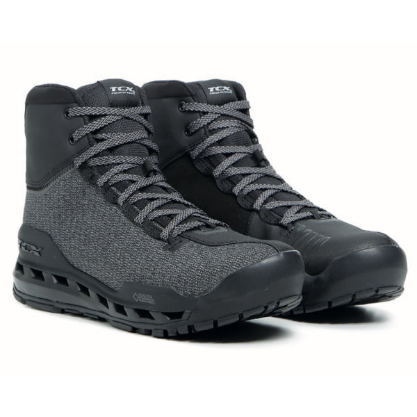 Chaussures de Moto Climatrek Surround Gore-Tex TCX noir et gris