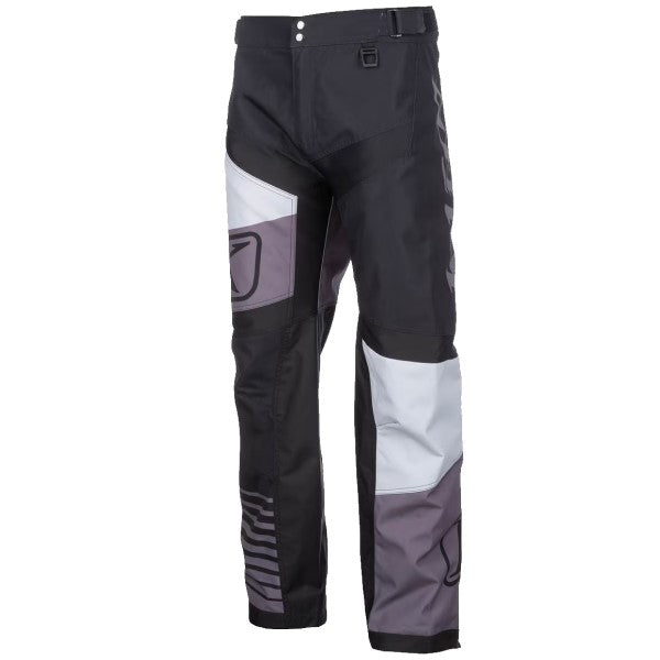 Pantalon de Motoneige Revolt Klim noir et gris, de face