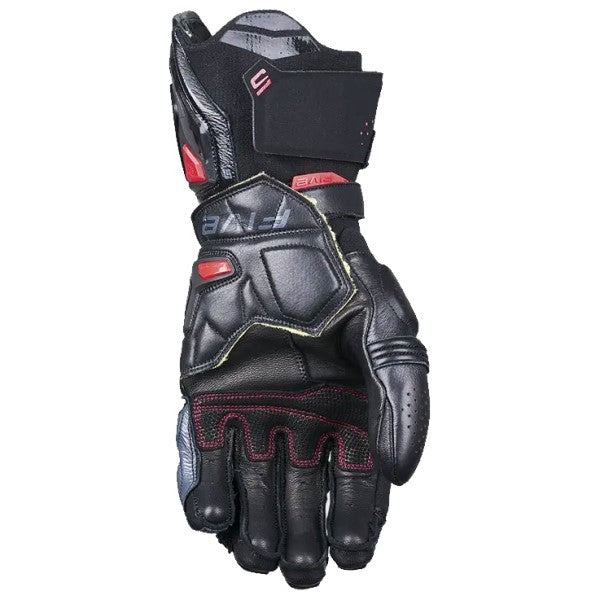 Gants de Moto RFX1 EVO FIVE noir et gris, paume