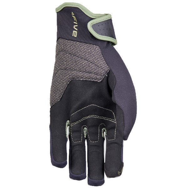 Gants de Moto TFX5 FIVE noir et vert, paume