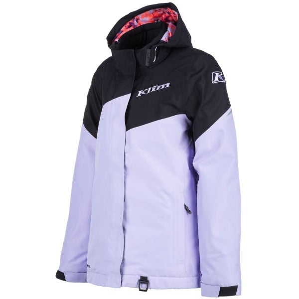 Manteau de Motoneige Allure Femme Klim noir et mauve