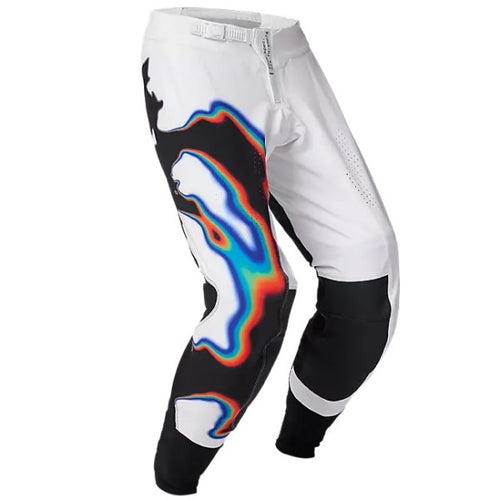 Pantalon de Motocross Flexair Scans Édition Limitée Noir/Multicolore incliné de face