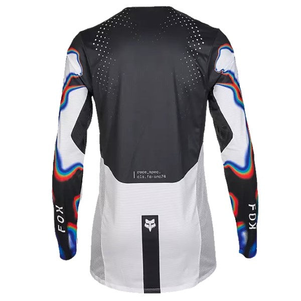 Chandail de Motocross Flexair Scans Édition Limitée Noir/Multicolore de dos