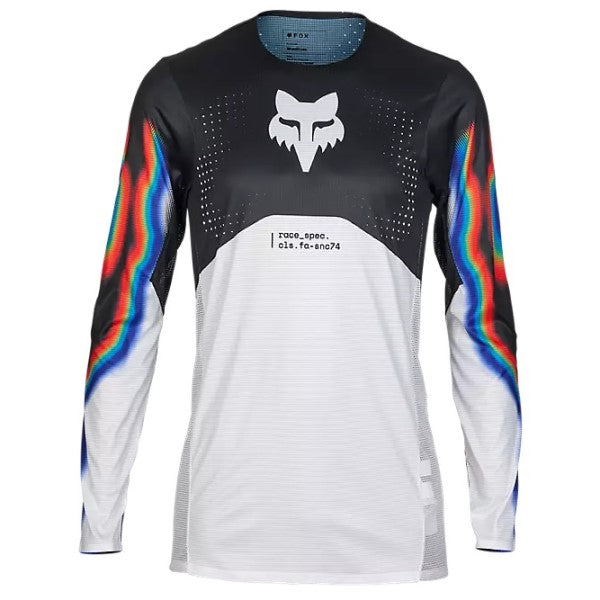 Chandail de Motocross Flexair Scans Édition Limitée Noir/Multicolore de face