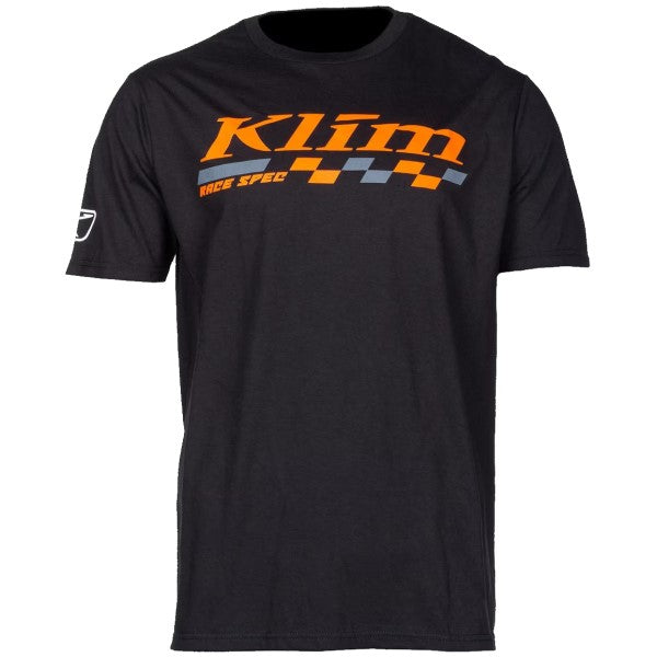 T-Shirt Race Spec Klim noir et orange