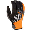 Gants de Motoneige Impact Klim noir et orange