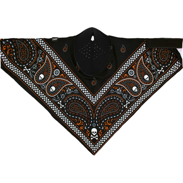 Masque de Moto Neodanna® Sportflex® Zan Head Gear noir et orange