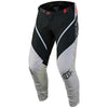 Pantalon de Motocross SE Pro Lanes Troy Lee Designs noir et orange, de face