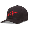 Casquette Courbée Ageless Alpinestars noir et rouge