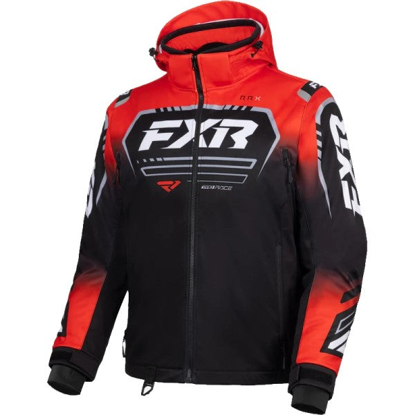 Manteau de Motoneige RRX FXR noir et rouge