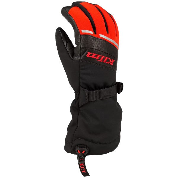 Gants de Motoneige Blaze Gauntlet Klim noir et rouge