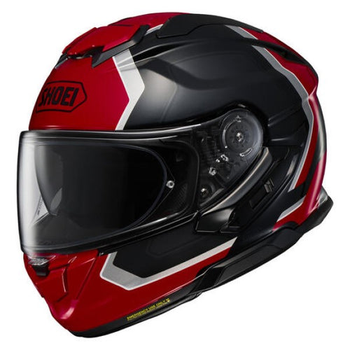 Casque Intégral de Moto GT-Air III Realm Shoei noir et rouge