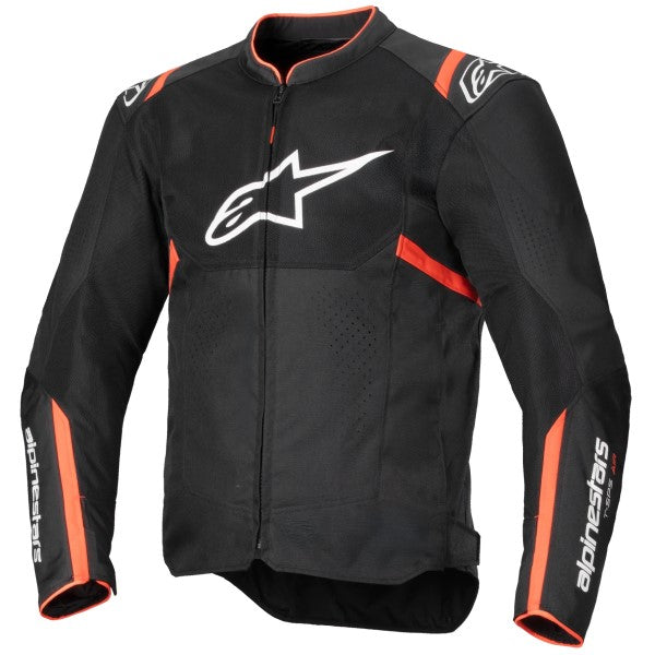 Manteau de Moto T-Sps Air V2 Alpinestars noir et rouge