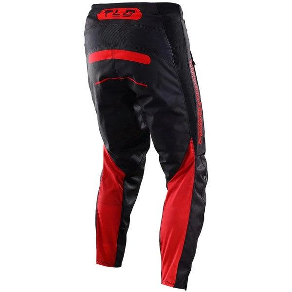 Pantalon de Motocross GP Pro Blends Troy Lee Designs noir et rouge, de dos