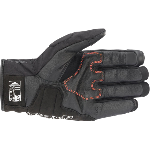Gants de Moto SMX Z Drystar® Alpinestars noir et rouge, paume