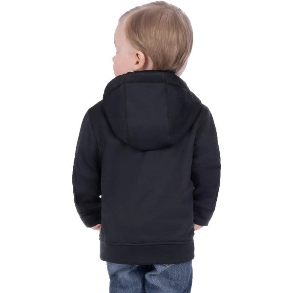 Coton Ouaté Race Division Tech FXR Enfant noir et vert, de dos