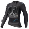 Chandail de Protection de Motocross Stella Bionic Action V2 Femme Alpinestars Noir de face