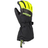 Gants de Motoneige Blaze Gauntlet Klim noir et haute visibilité, dessus