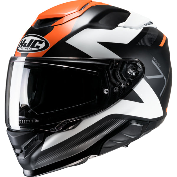 Casque Intégral de Moto RPHA 71 Pinna HJC noir et orange