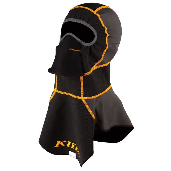 Cagoule de Motoneige Arctic Klim noir et orange