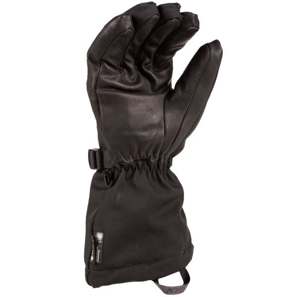 Gants Chauffants de Motoneige Resistor Gauntlet Klim noir, paume